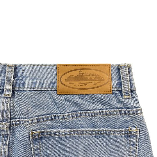 Short Pantalón Corto CORTEIZ NAVY "Blue-Black" JEANS. - Imagen 7