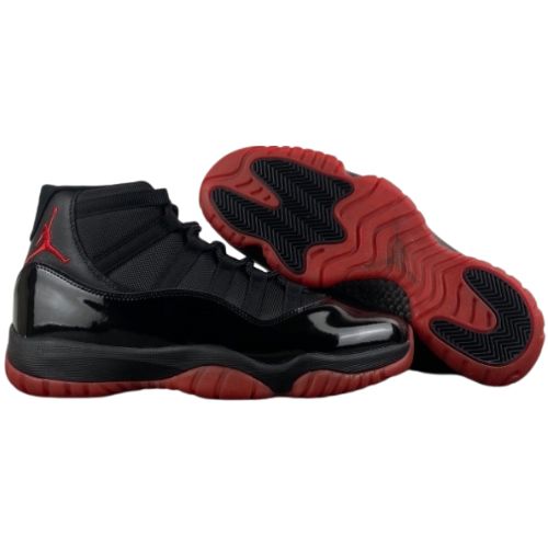 Air Jordan Retro 11 "Bred v2" Black Red Negro Rojo - Imagen 2