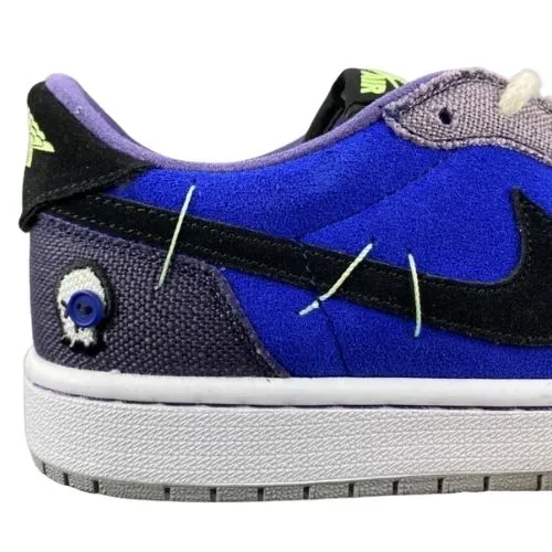 Nike Air Jordan 1 Retro Low ”Voodoo” Azul - Imagen 2