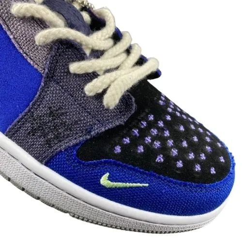 Nike Air Jordan 1 Retro Low ”Voodoo” Azul - Imagen 3