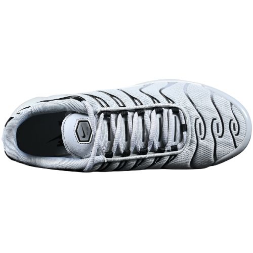 Nike Air Max Plus TN "Wolf Grey" Blanco Negro Black White - Imagen 3