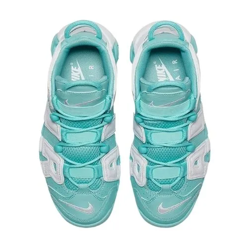 Nike Air More UPTEMPO "Island Green" Celeste - Imagen 2