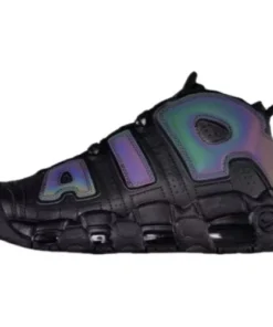 Nike Air More UPTEMPO "Laser Reflective" Negro