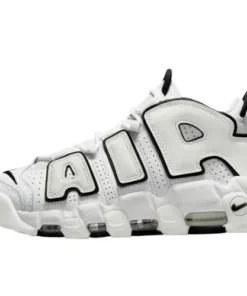Nike Air More UPTEMPO "Summit White Black Sail" Blanco