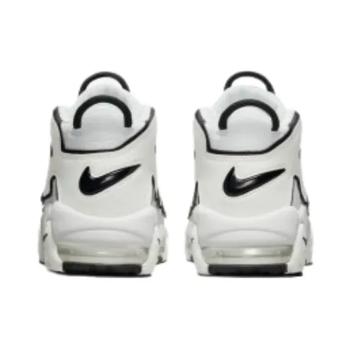 Nike Air More UPTEMPO "Summit White Black Sail" Blanco - Imagen 2