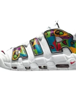 Nike Air More UPTEMPO "Peace Love Swoosh" Paz Amor