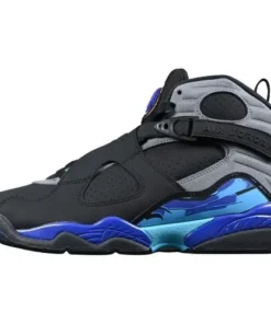 Air Jordan Retro 8 "Aqua" Morado