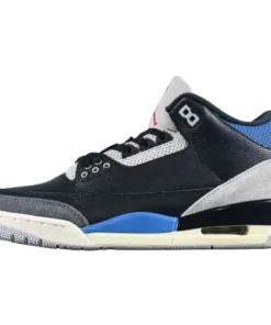 Air Jordan Retro 3 "Rare Air" Negro Azul Rojo
