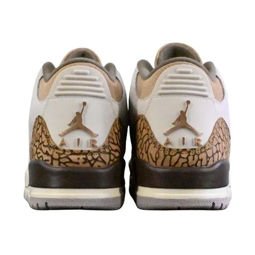 Air Jordan Retro 3 "Orewood Brown" Café Blanco Tigre - Imagen 2