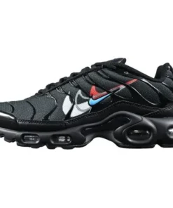Nike Air Max Plus TN "Multi Swoosh - Black Bright Crimson" Negro