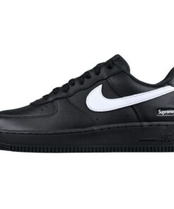 Nike Air Force 1 Low SUPREME "Box Logo - Black White"