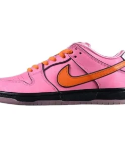 The Powerpuff Girls x Nike Dunk Low Pro SB QS “Blossom” Rosa