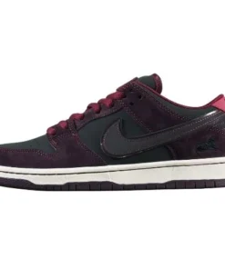 RIOT Skateshop x Nike SB Dunk Low "Mahogany Dark Beetroot Team Red Sail Night Maroon"