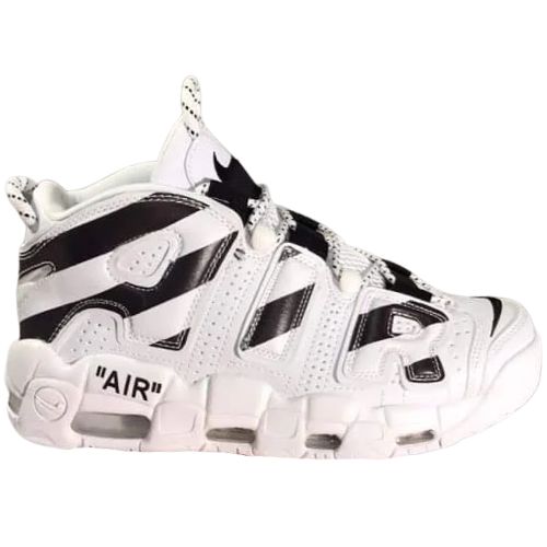 Nike Air More UpTempo X Off White "AIR" Blanco - Imagen 3