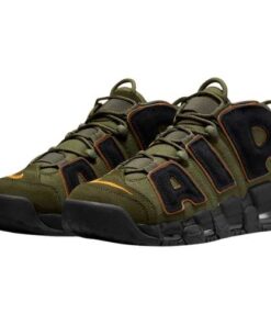 Nike Air More UPTEMPO "Cargo Khak" Verde Naranja