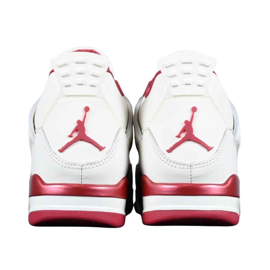 Air Jordan Retro 4 "Sierra Red Kisses Valentine Day 2026" Blancas Rojas - Imagen 2