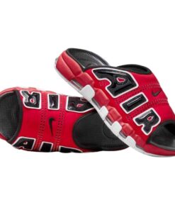 Sandalias Chalas UPTEMPO x NIKE Slide - "Rojas" + CAJA