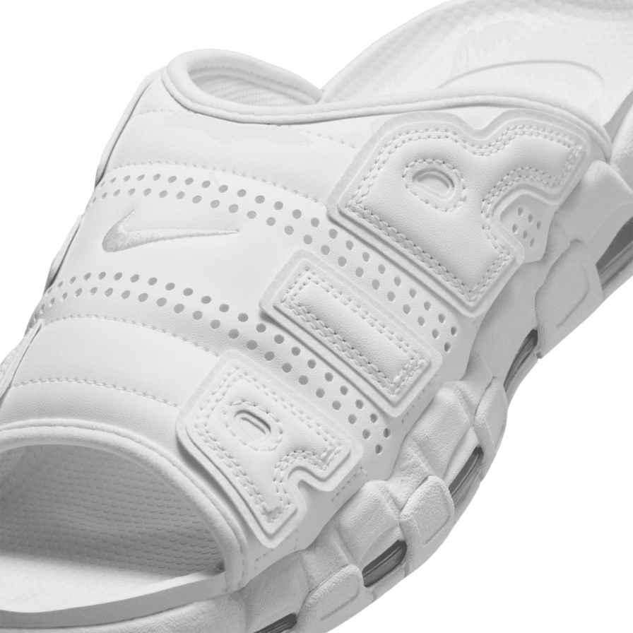 Sandalias Chalas UPTEMPO x NIKE Slide - "Blancas" + CAJA - Imagen 3