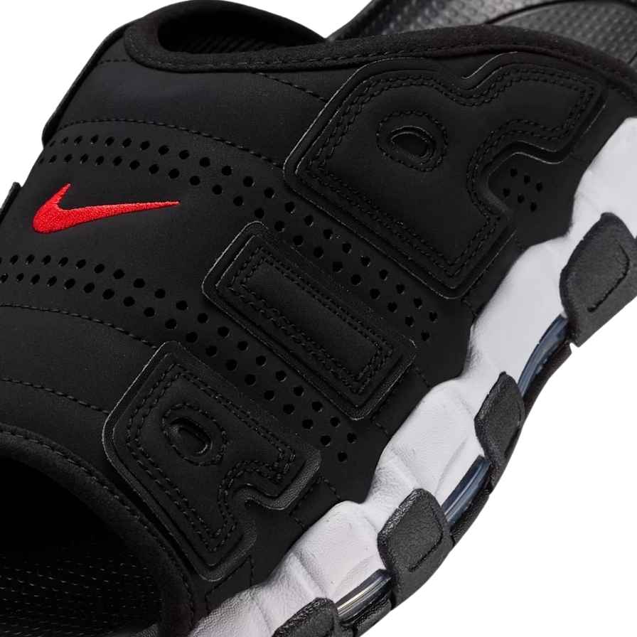 Sandalias Chalas UPTEMPO x NIKE Slide - "Negras" + CAJA - Imagen 3