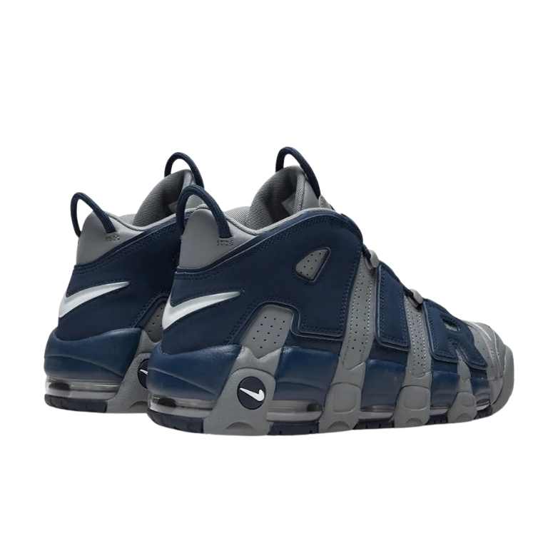 Nike Air More UpTempo "Cool Grey and Midnight Navy" Gris - Imagen 2