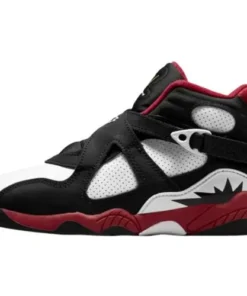 Jordan Retro 8 "Paprika" Negro Blanco Rojo
