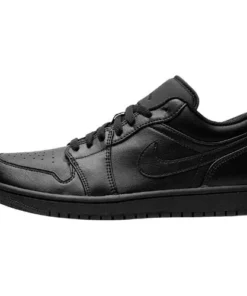 Nike Air Jordan 1 Retro Low "Triple Black" Negro Black Cat