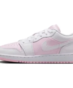 Nike Air Jordan 1 Retro LOW "Pink Foam/White-Fire Red" Rosa