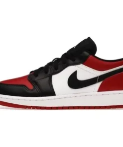 Nike Air Jordan 1 Retro Low "Bred Toe" Rojo Negro Blanco