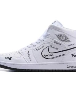 Nike Air Jordan 1 Retro ”Schematic” Blanco Dibujos