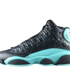 Air Jordan 13 Retro "'Island Green" Negro Celeste