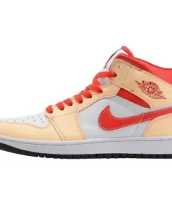Nike Air Jordan 1 Retro ”Light Curry/Cardinal Red"