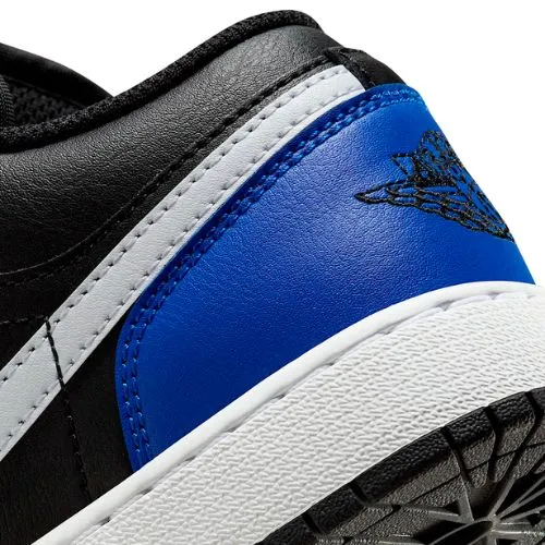 Nike Air Jordan 1 Retro Low ”Black/Royal Toe” Azul Negro - Imagen 2