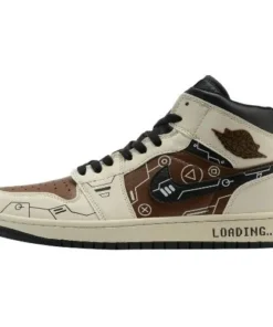 Nike Air Jordan 1 Retro "Game PS5 Vibe Beige Mocha Black" Cafe