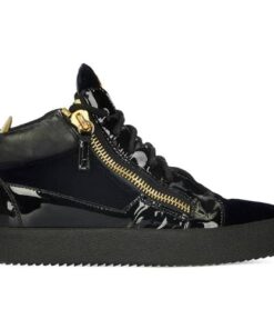 Giuseppe Zanotti Kriss Charol Negro Terciopelo