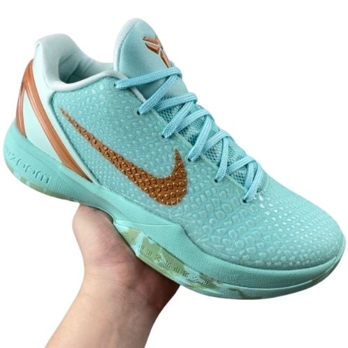 Nike Kobe 6 Protro "Statue of Liberty" en color turquesa - Imagen 2