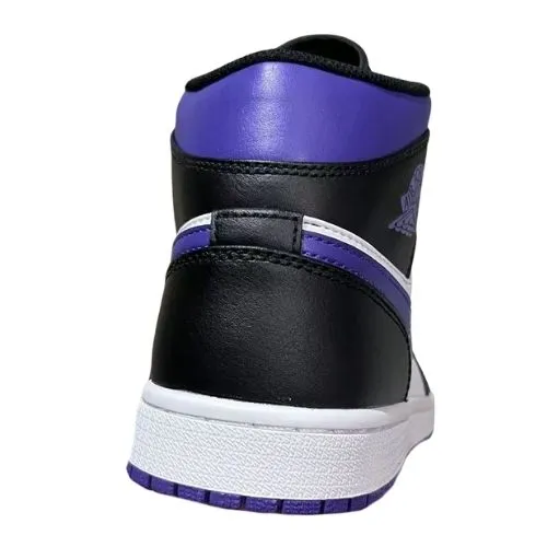 Nike Air Jordan 1 Retro "Court Purple White" Morado Blanco Negro - Imagen 2