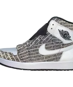 Nike Air Jordan 1 Retro "RE2PECT" Negro Reflectante Blanco