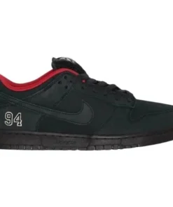 Supreme x Nike Dunk Low SB "Black" Negro Rojo