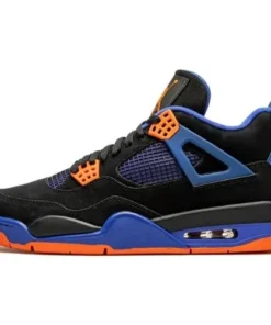 Air Jordan Retro 4 "Cavs" Negro Morado Naranja