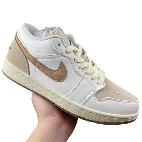 Nike Air Jordan 1 Retro Low "Dongdan" Cafe Blanco - Mocha Reverse - Imagen 2