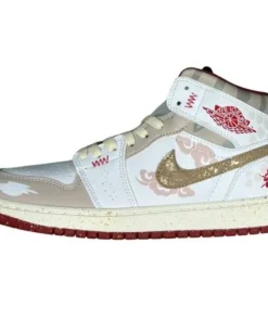 Nike Air Jordan 1 Retro "Year Of The Snake, Año Nuevo Chino" Serpiente Blanco White