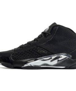 Air Jordan 38 Negro Plateado
