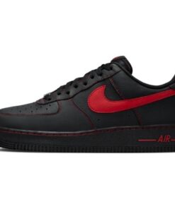 Nike Air Force 1 '07 LV8 Black Red Negro Rojo